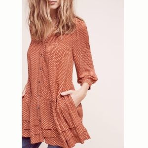 ✨ Anthro Holding Horses Pavin Buttondown Tunic ✨